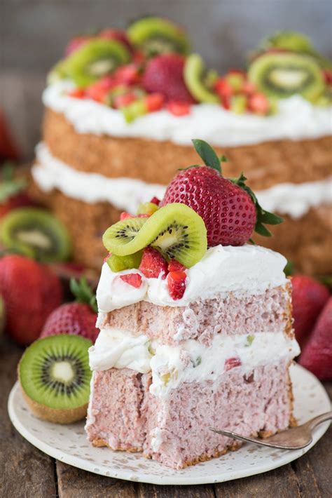strawberry angel cake 9