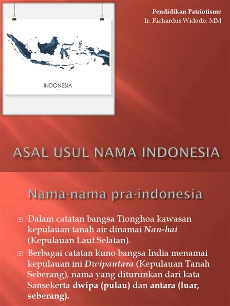 asal usul indonesia