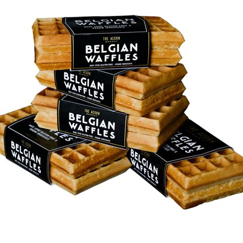 The Acorn Market Toaster Ready Belgian Waffles - 350g – Vegan Supply