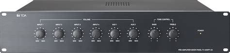 TOA Electronics (M) Sdn. Bhd. - FV-200PP Pre-Amplifier Mixer Panel