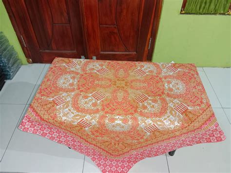 taplak batik raden ayu motif tulismeja tamuruang tamutaplak meja