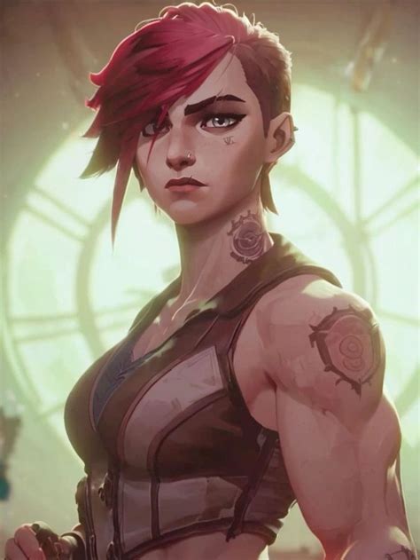 Pin by ୨୧ on arcane | Vi league of legends, League of legends ...