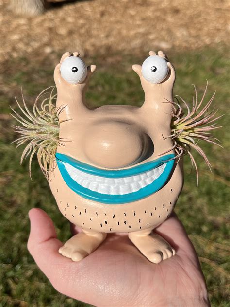 Krumm from Aaahh Real Monsters! Air Plant Holder by Matt Clay