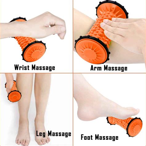 FITSY Acupressure Foot Roller Massager - Orange