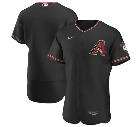 Arizona Diamondbacks Nike Alternate Authentic Team Jersey Customized ...