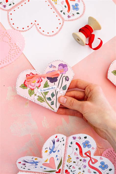 heart valentine printable 3