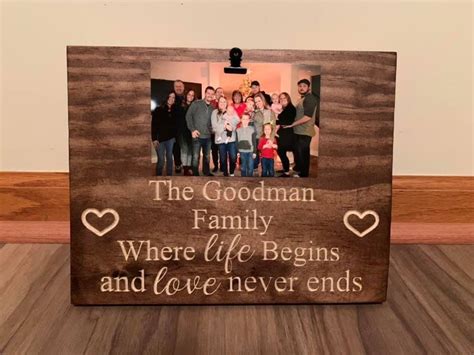 Family Sign, Family Custom Sign, Family Picture Sign, Custom Wood Signs - Etsy