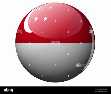 singapore state flag  res stock photography  images alamy