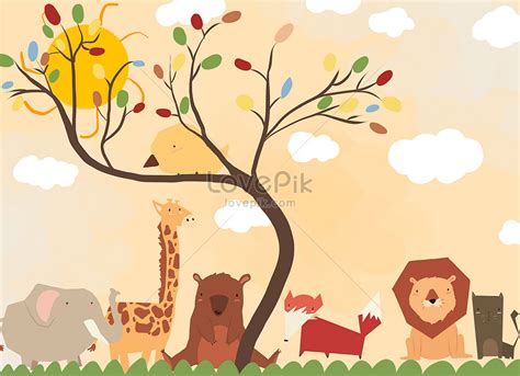 Animal world illustration image_picture free download 400091531_lovepik.com