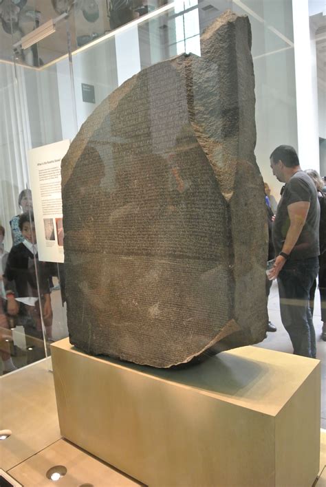 The Rosetta Stone-The British Museum. One of the most amazing ...