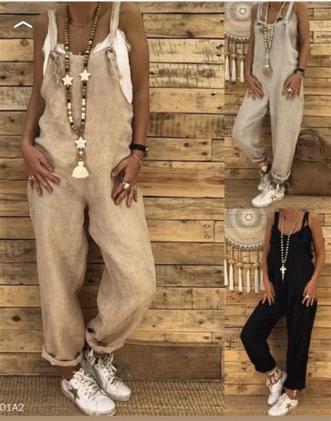 Pin by Евгения on Сафари | Overalls street styles, Casual jumpsuit ...