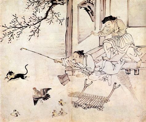 단원 김홍도 긍재 김득신 혜원 신윤복 3대 풍속화가의 풍속화 | 그림, 일본 예술, 한국화