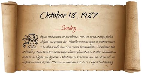 day   week  october