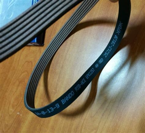 252122B120 Genuine Hyundai / KIA Ribbed Belt-v for sale online | eBay