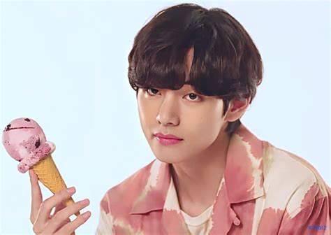 Baskin Robbins x BTS | 黒髪, Bts テテ