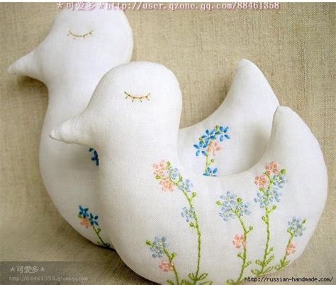 Игрушки с вышивкой. Идеи - Russian-Handmade.com