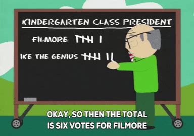 class president teaching gif  south park find share  giphy
