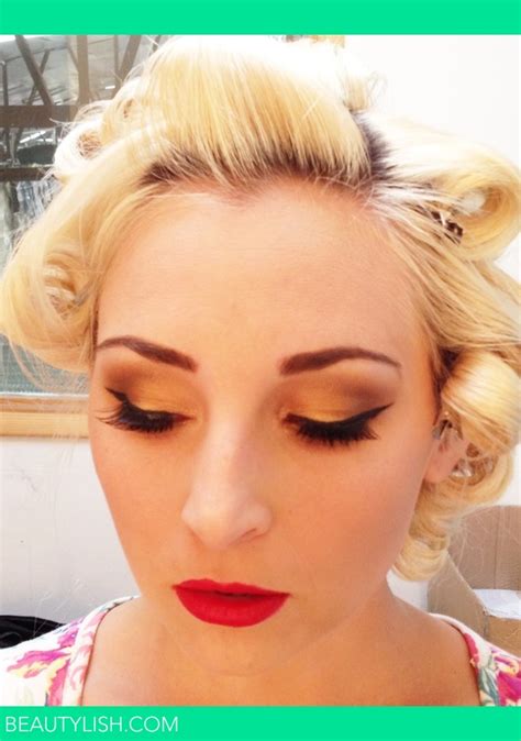 golden pinup makeup | Shanna C.'s Photo | Beautylish
