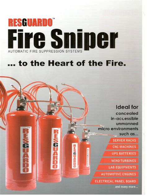 fire sniper brochure
