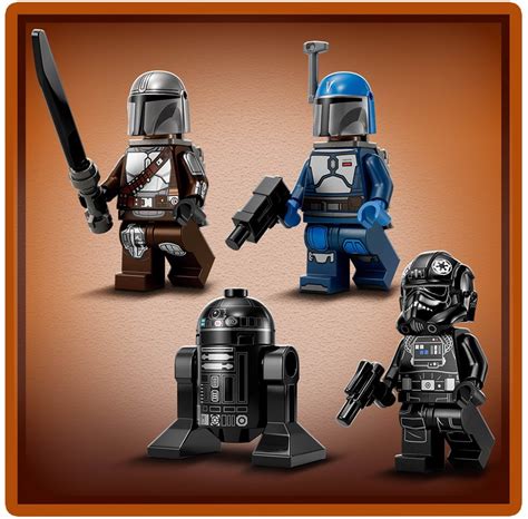 LEGO Star Wars 75348 Mandalorianischer Fang Fighter vs. TIE Interceptor™