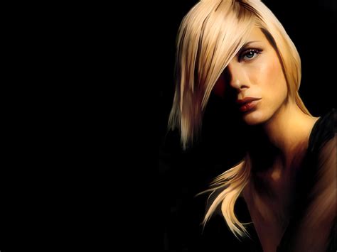 Sensual Elegance: HD Wallpaper of a Captivating Woman