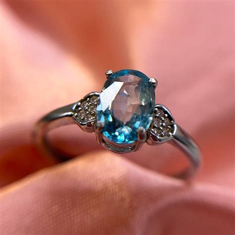 zircon ring etsy