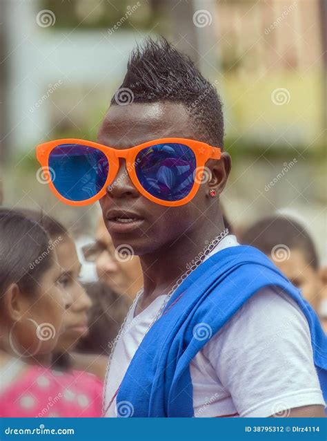 Huge Party Glasses on Carnival Editorial Photography - Image of domingo