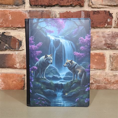 Wolf Journal, Waterfall Forest Landscape – BAMF Design Studio