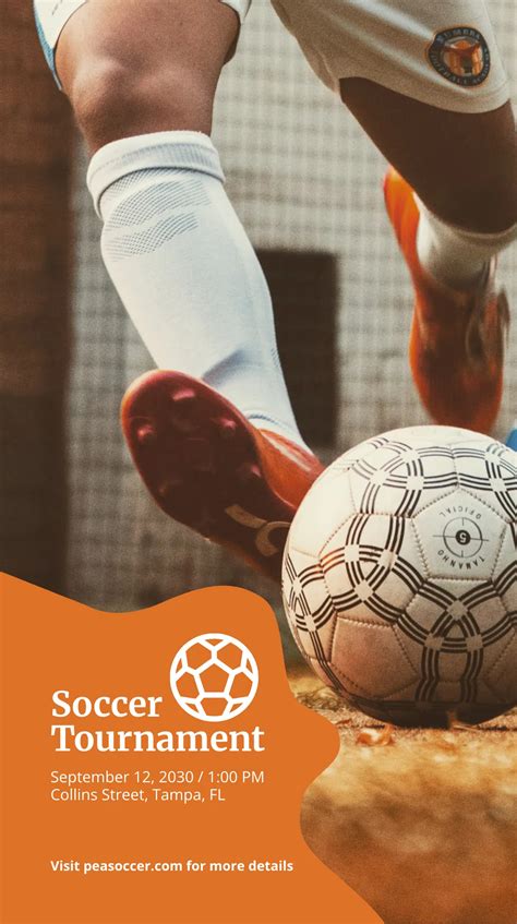 Free Sports Event Instagram Story Template to Edit Online