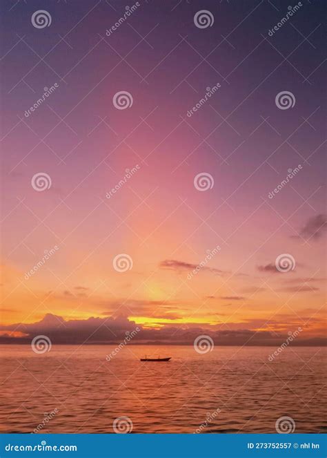 Sunset is the Most Beautiful Thing on Earth Stock Image - Image of
