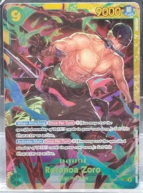 Roronoa Zoro - OP06-118 SEC | ManChildCollectables