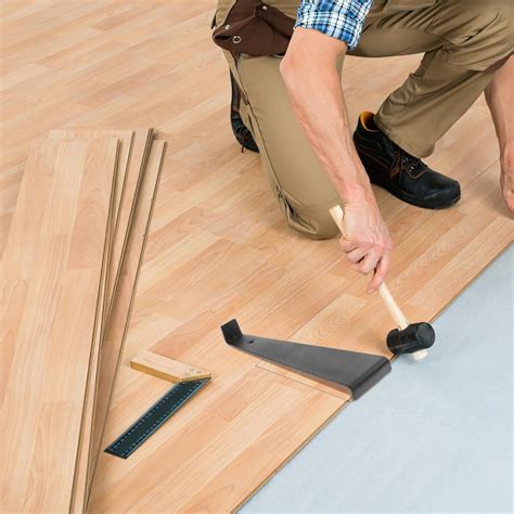 OUNONA Vinyl Plank Flooring Installation Kit Tapping Block for Tools