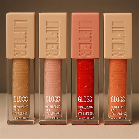 juicy lips instantly maybelline lifter gloss  peach ring lip