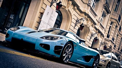 car koenigsegg ccx blue cars wallpapers hd desktop  mobile