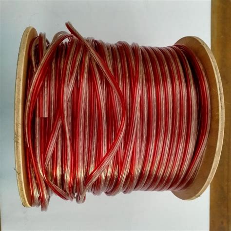 kabel transparan serabut