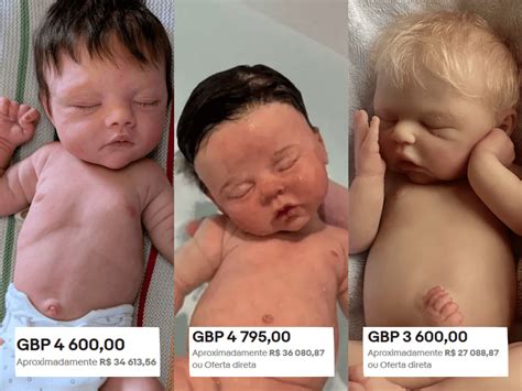 Qual O Valor De Um Bebê Reborn - Quanto custa um bebê reborn? Bonecas realistas chegam a R$ 36 mil ...