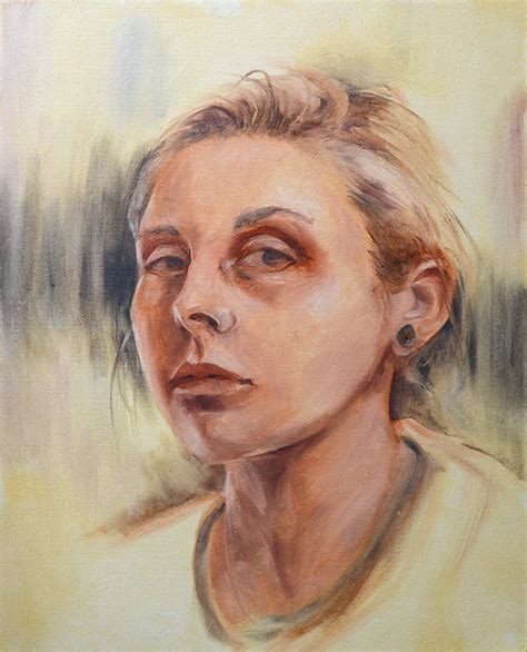 portrait  oils  behance