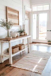 40 Farmhouse Entry Table Decor Ideas for a Warm Welcome