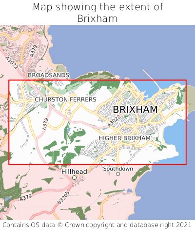 brixham brixham   map