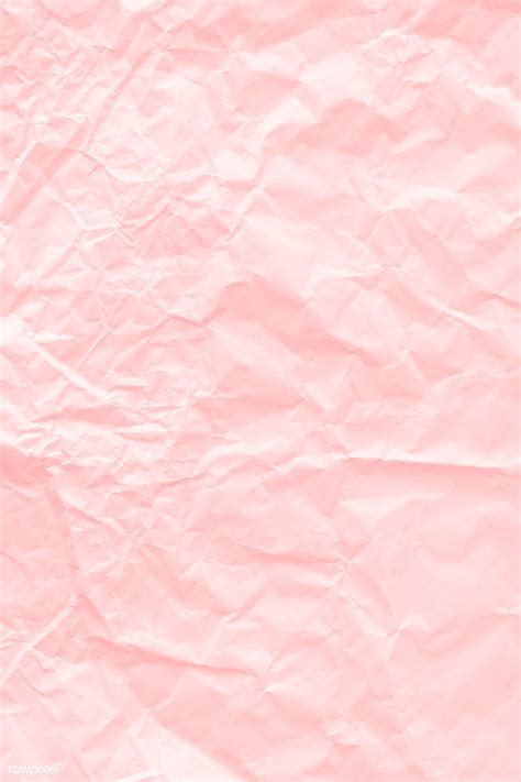 Crumpled salmon pink paper textured background | free image by rawpixel ...