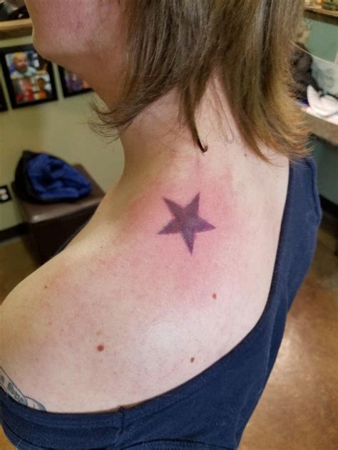 Joestars Star tattoo | Star tattoos, Adventure tattoo, Birthmark tattoo