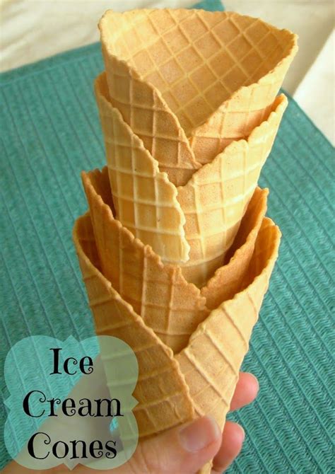 Homemade waffle ice cream cones – Artofit