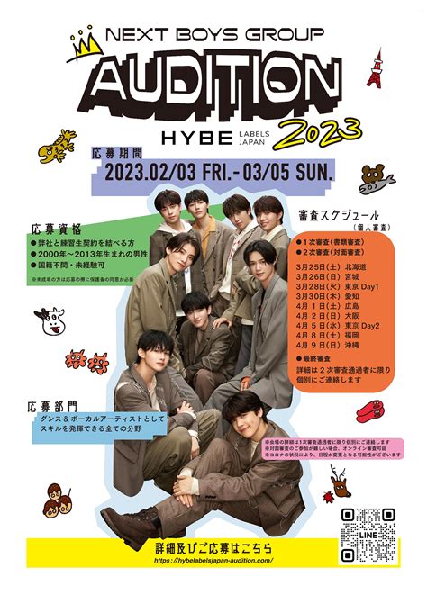 ＆TEAMに続け！ HYBE LABELS JAPANが、全国8都道府県巡回オーディション『NEXT BOYS GROUP AUDITION