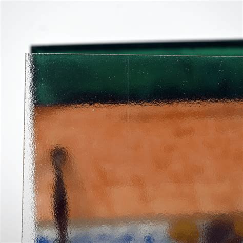 paper layers prism glass company light refracted