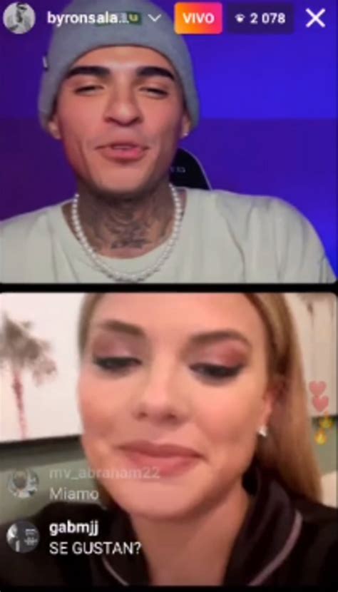 Modelo Laura Ortega y cantante Byron Salas serían algo más que amigos