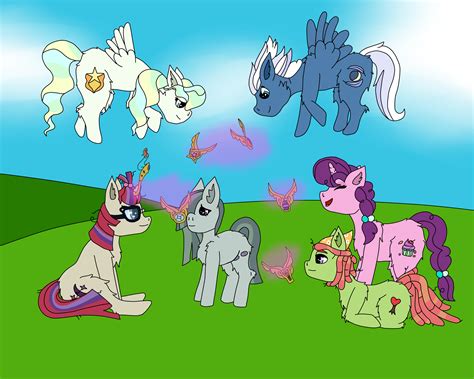 #1983760 - safe, artist:tinktink-yt, marble pie, moondancer, night