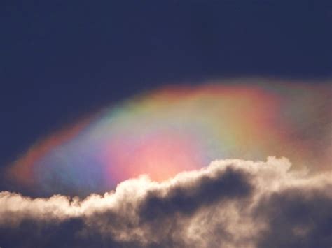 natural rainbow colour spectrum   sky stock photo