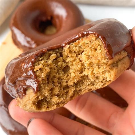 Vegan Donut Recipe (Peanut Butter & Chocolate) - Veggie World Recipes