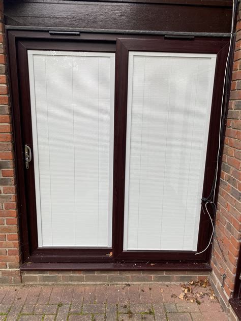 Sliding Patio Doors with Internal/Interior Blinds - UK-Wide Supply