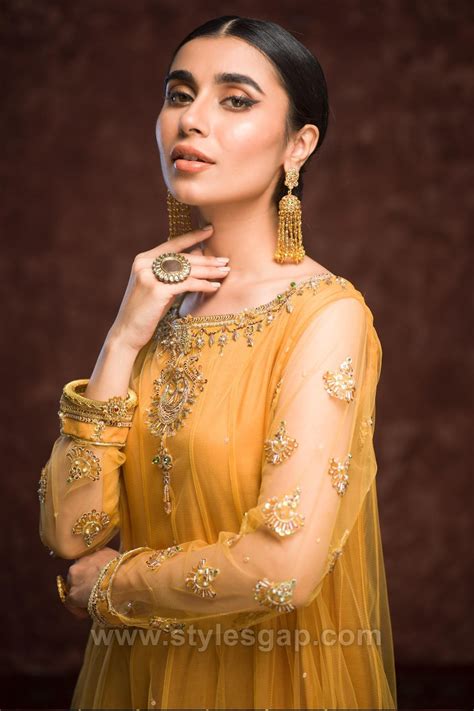 Latest Party & Wedding Wear Formal Peshwas Frocks (7) - StylesGap.com